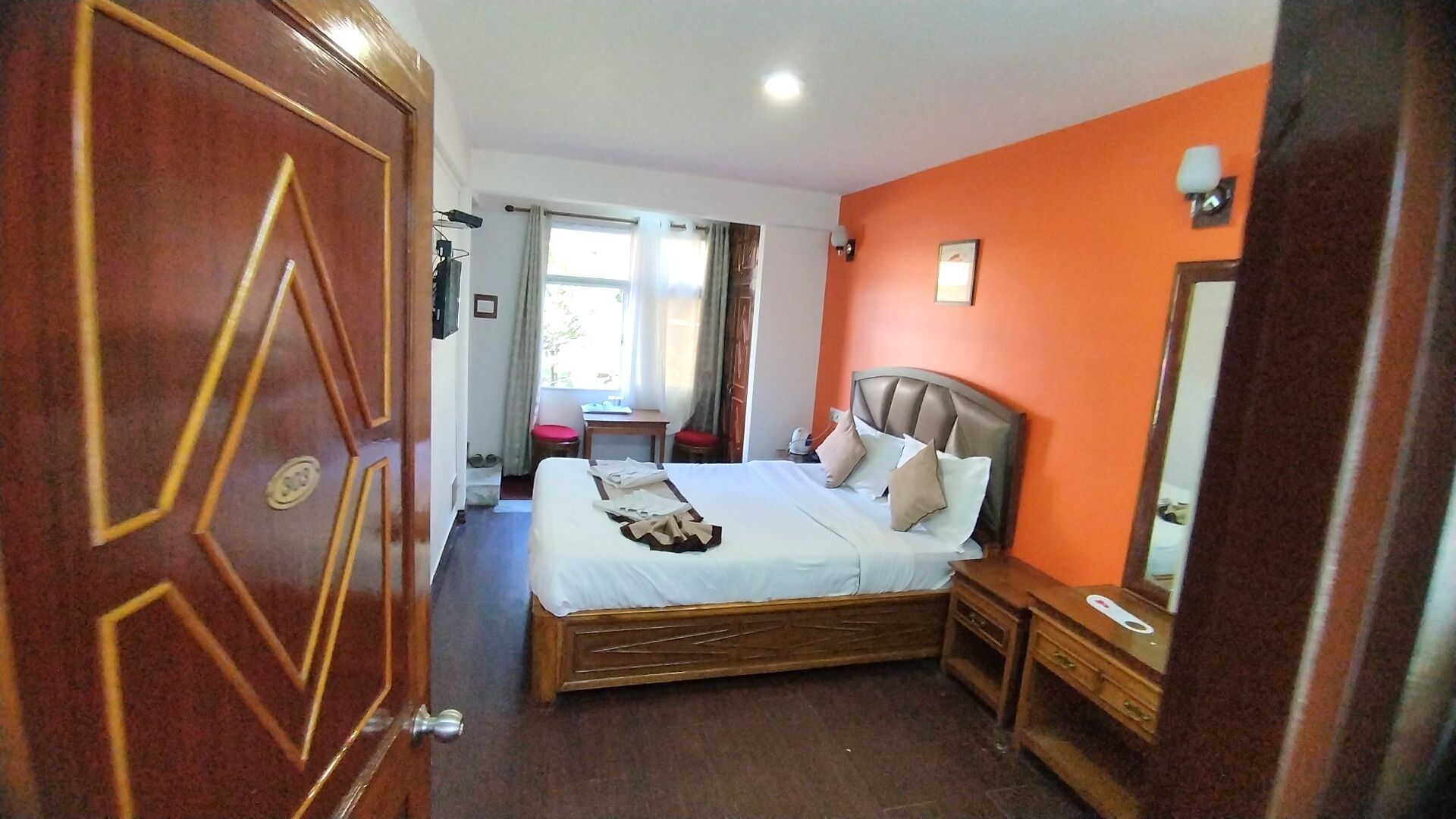 Quarto casal superior, vista para a cidade