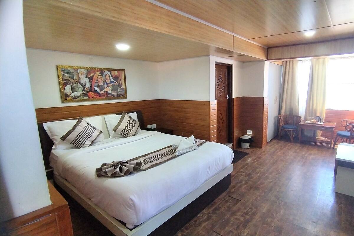 Kamar Quadruple Keluarga, pemandangan kota | Meja kerja dan Wi-Fi gratis