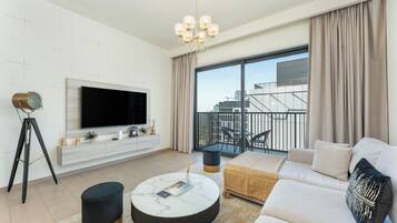 Exclusive Apartment, Non Smoking, Park View | Living area