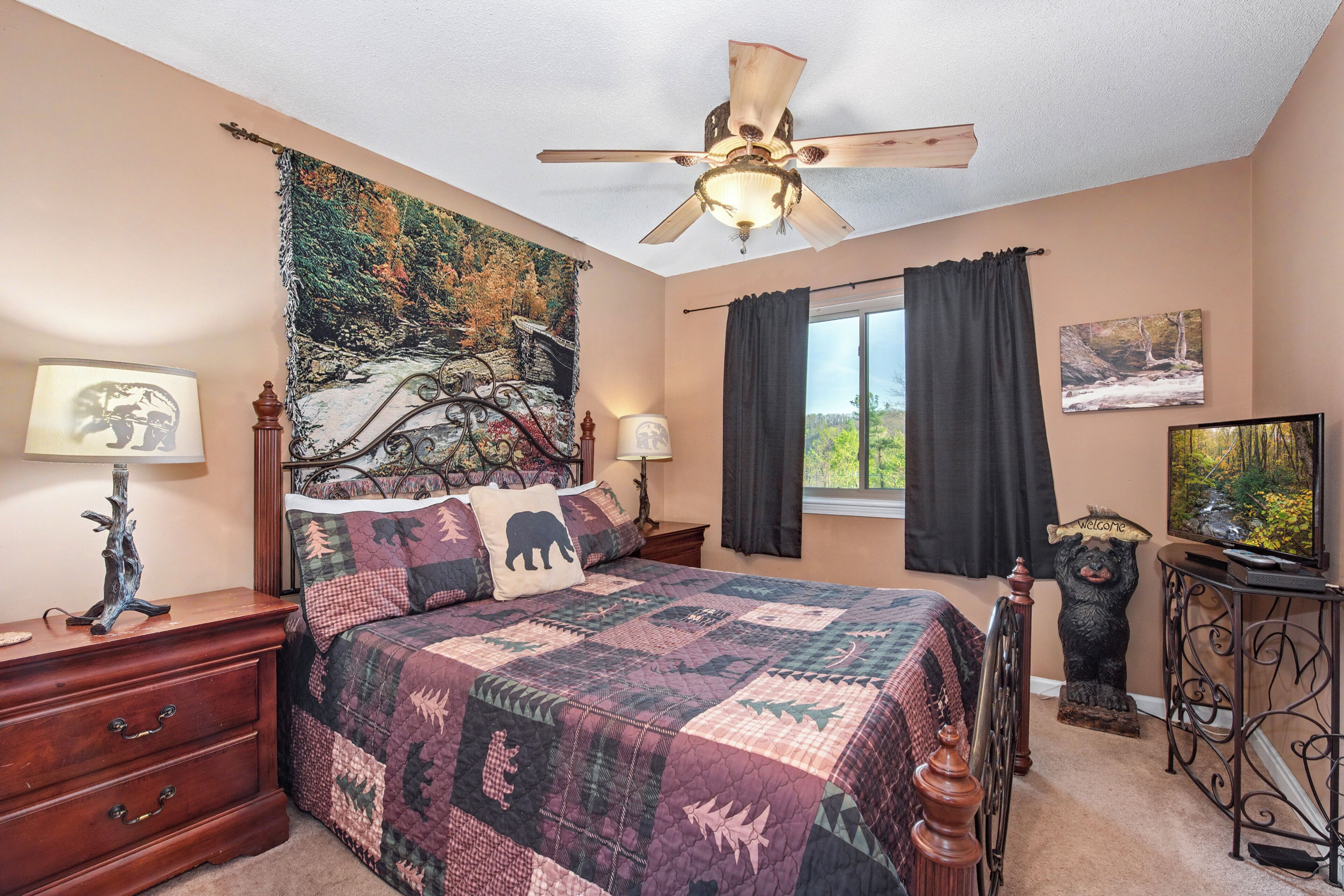2 chambres, Wi-Fi, literie fournie