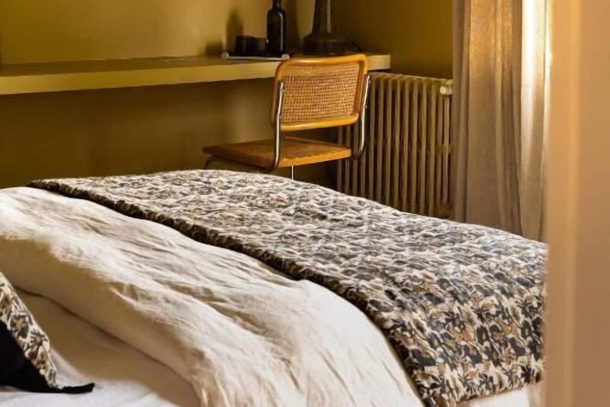 Habitación doble, baño privado, vistas al jardín