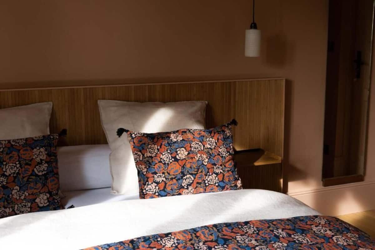 Habitación doble, baño privado, vistas al jardín