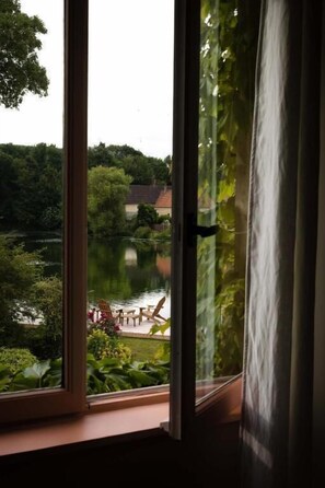 Doppelzimmer, eigenes Bad, Gartenblick