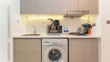 Studio Exclusif, non-fumeur, vue ville | Cuisine privée