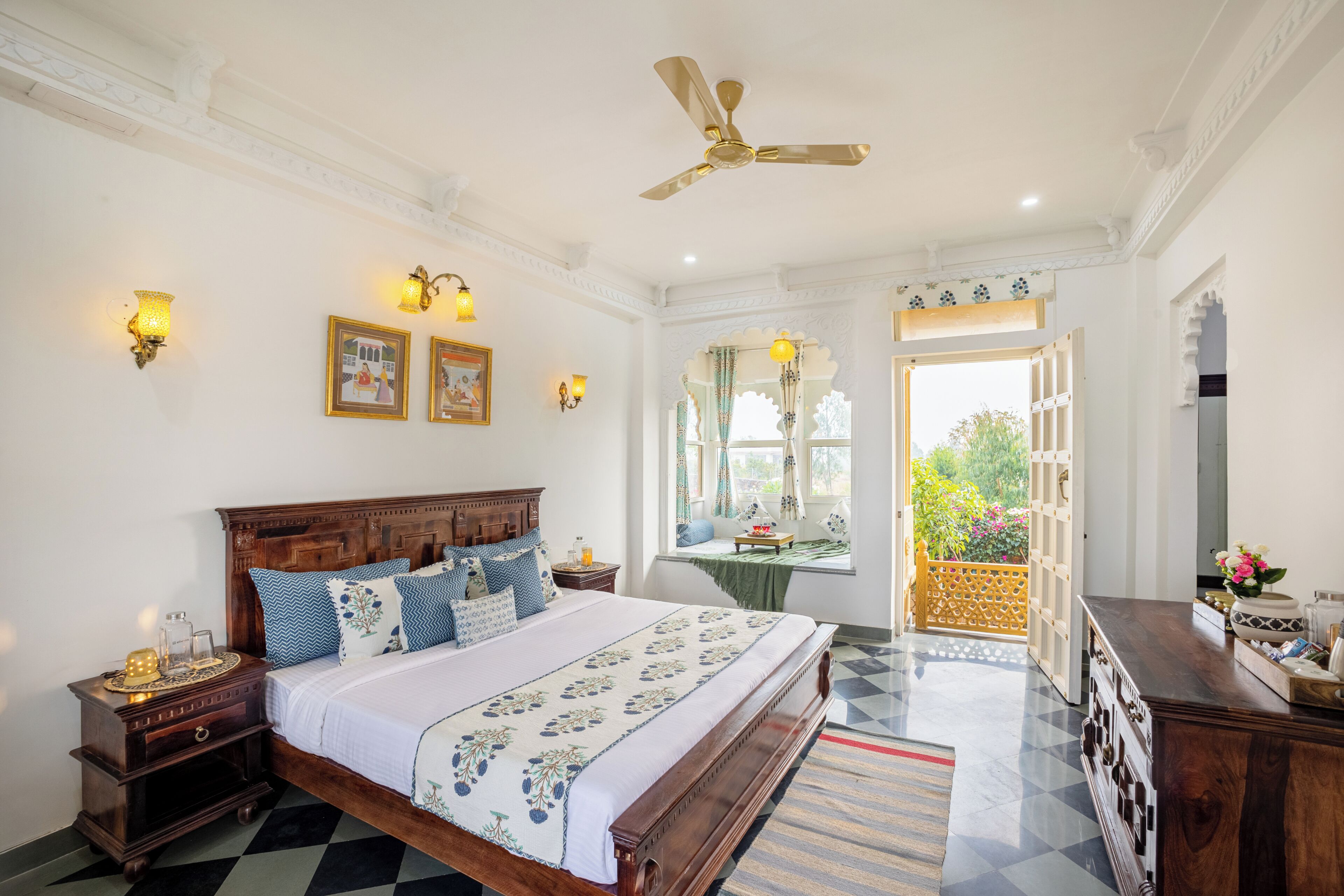 Deluxe Villa, Balcony, Garden View