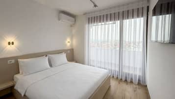 Double Room, Balcony, City View