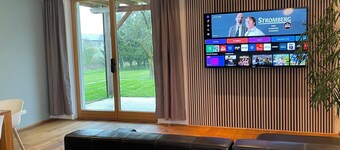 Appartamento nuovo, di alta qualità e stile, 90 m² con terrazza privata e Wi-Fi