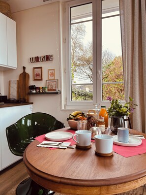 Dining - Hotel Maman, A Gentle Seaside Escape 🌊✨ (Bretteville)