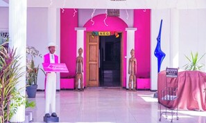 Enceinte de l’hébergement