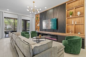 Living area - 9BR Luxury Home with Game Room & Movie Theater (Orlando)