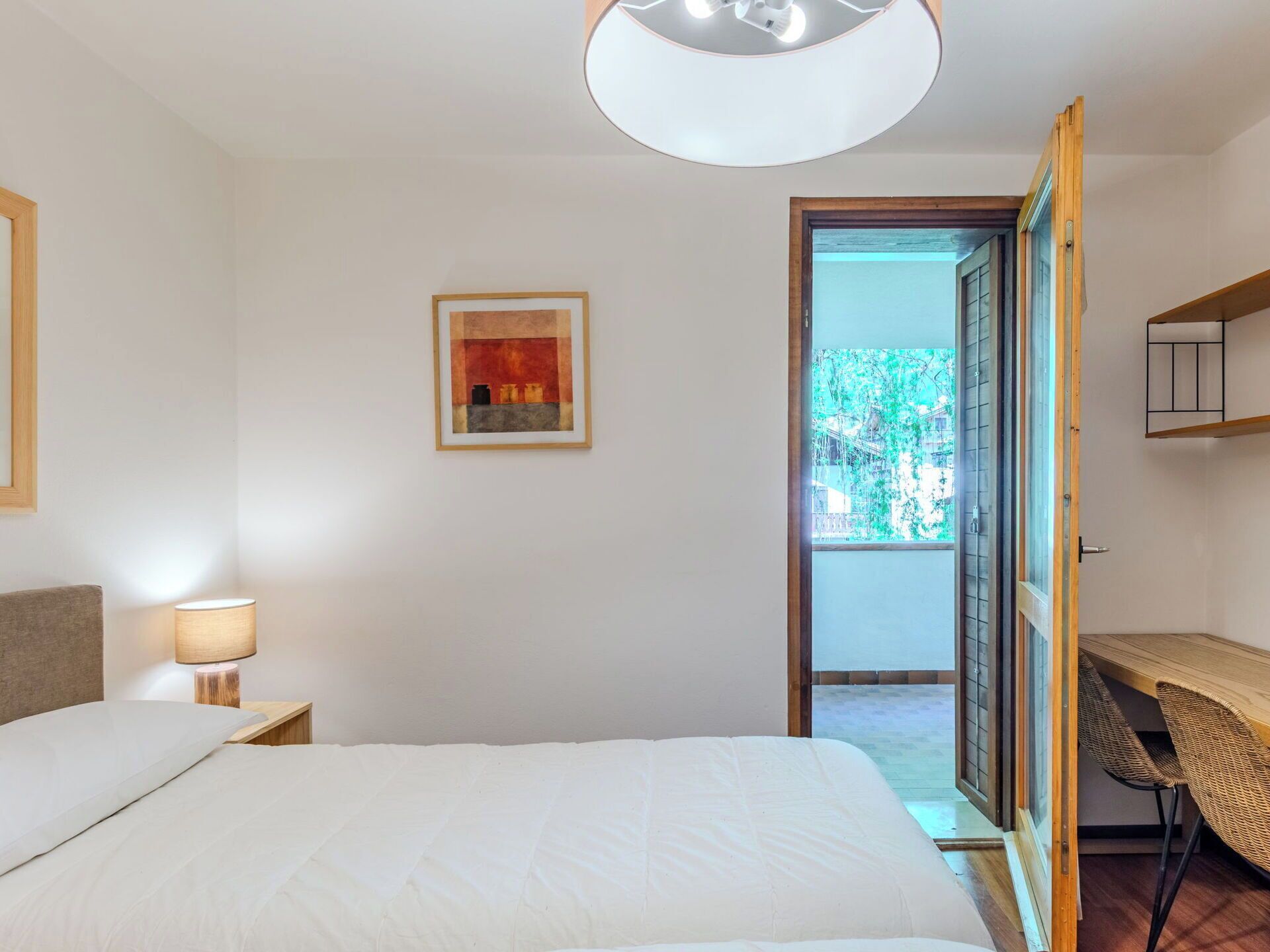1 chambre, lit de bébé portatif