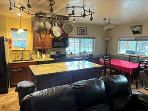 Private kitchen - 2-bedroom house in Sterling perfect for relaxing stays close to local fishing. (Sterling)