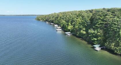 Leech Lake Cabin on Agency Narrows - Dock, Deck & 4-Season Access