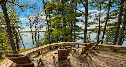 Leech Lake Cabin on Agency Narrows - Dock, Deck & 4-Season Access