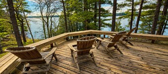 Leech Lake Cabin on Agency Narrows - Dock, Deck & 4-Season Access