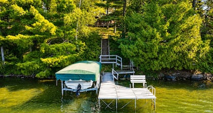 Leech Lake Cabin on Agency Narrows - Dock, Deck & 4-Season Access