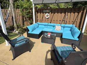 Terrace/patio - BeachBliss | Steps to Sand & Sun (Pompano Beach)