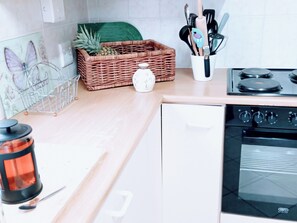 Chambre, 1 chambre, patio | Cuisine privée