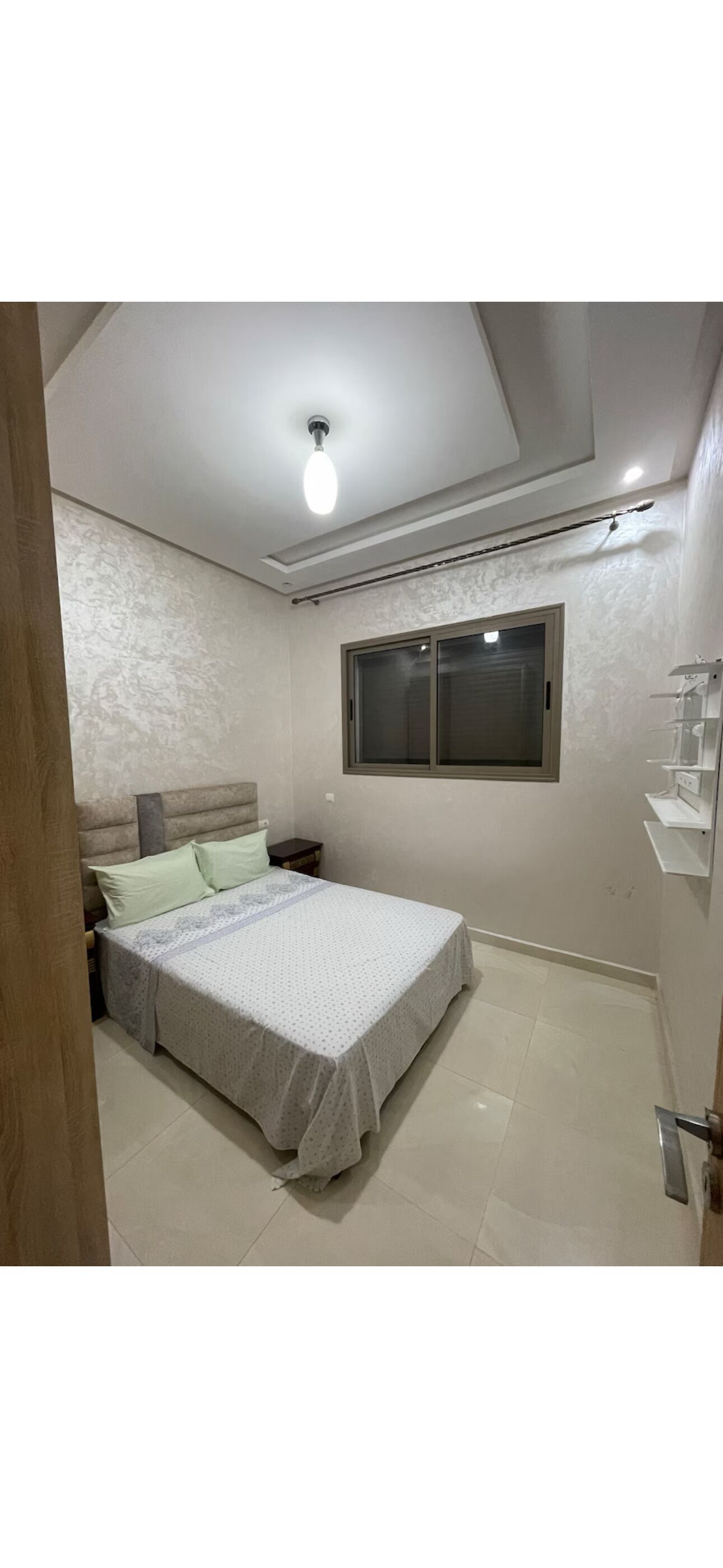 2 bedrooms, bed sheets