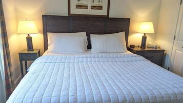 2 bedrooms, iron/ironing board, travel crib, WiFi