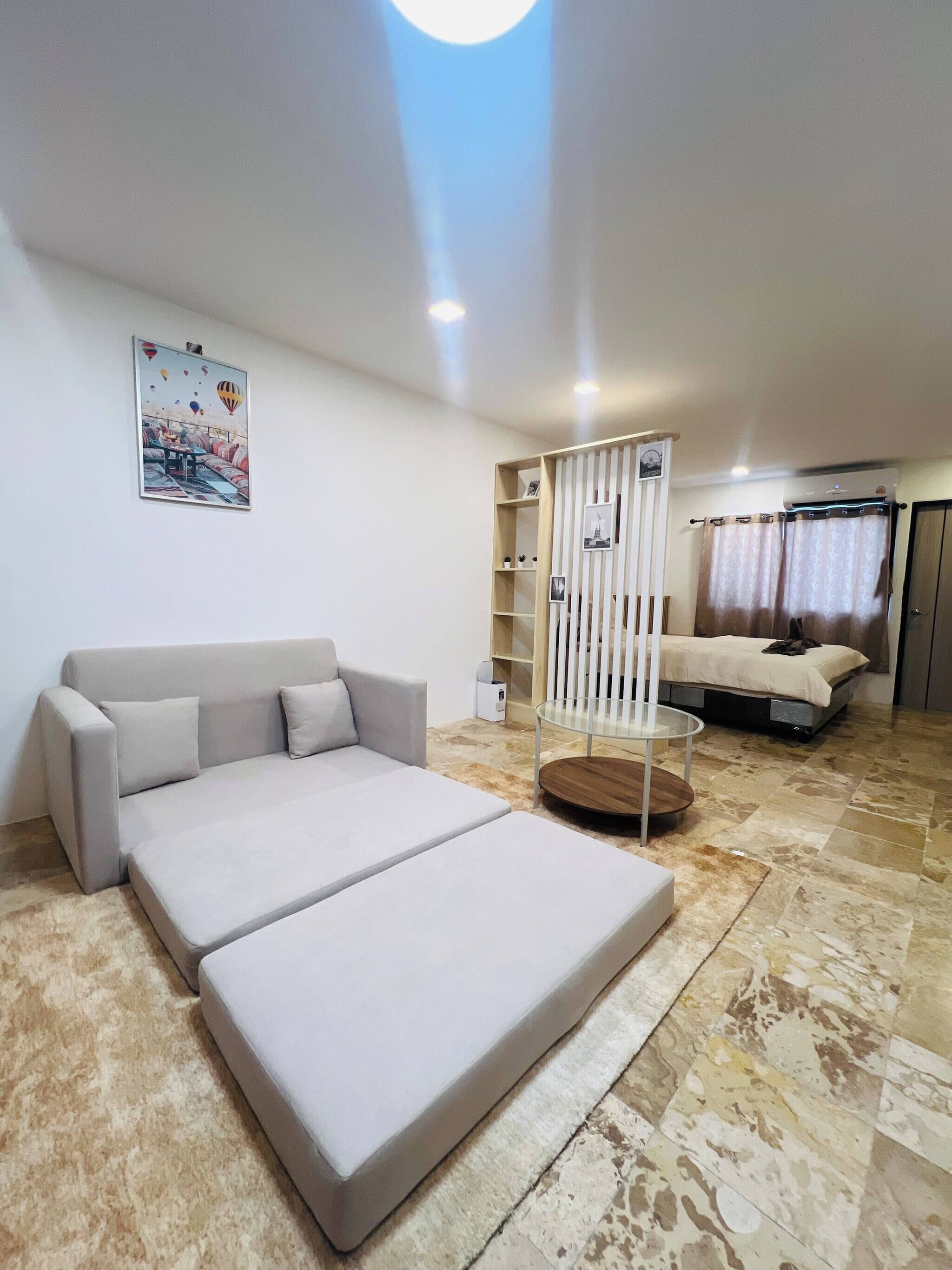 Appartamento, 1 camera da letto, fumatori | Area soggiorno