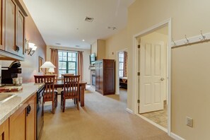 Private kitchen - RARE 1st flr Private Ski in/out access 1 Bed! (Vernon Township)