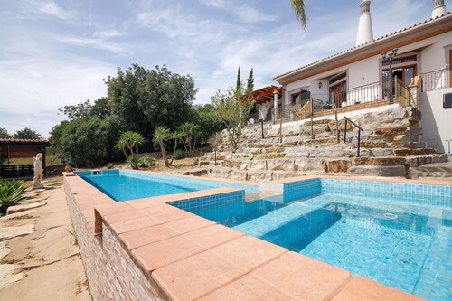 Villa « São Bras Do Alportel » : Vue sur mer, piscine privée et climatisation