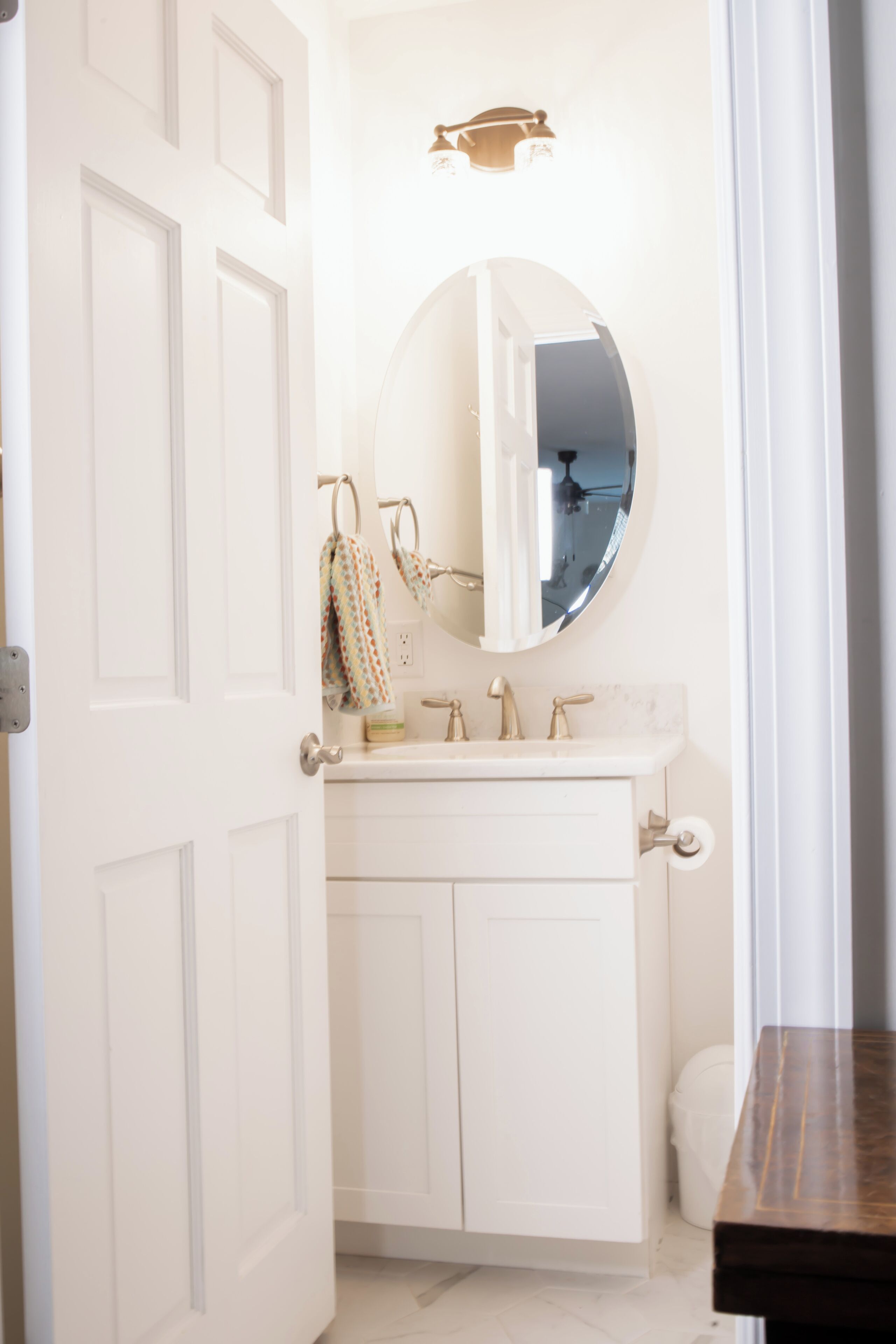 Towels, soap, toilet paper