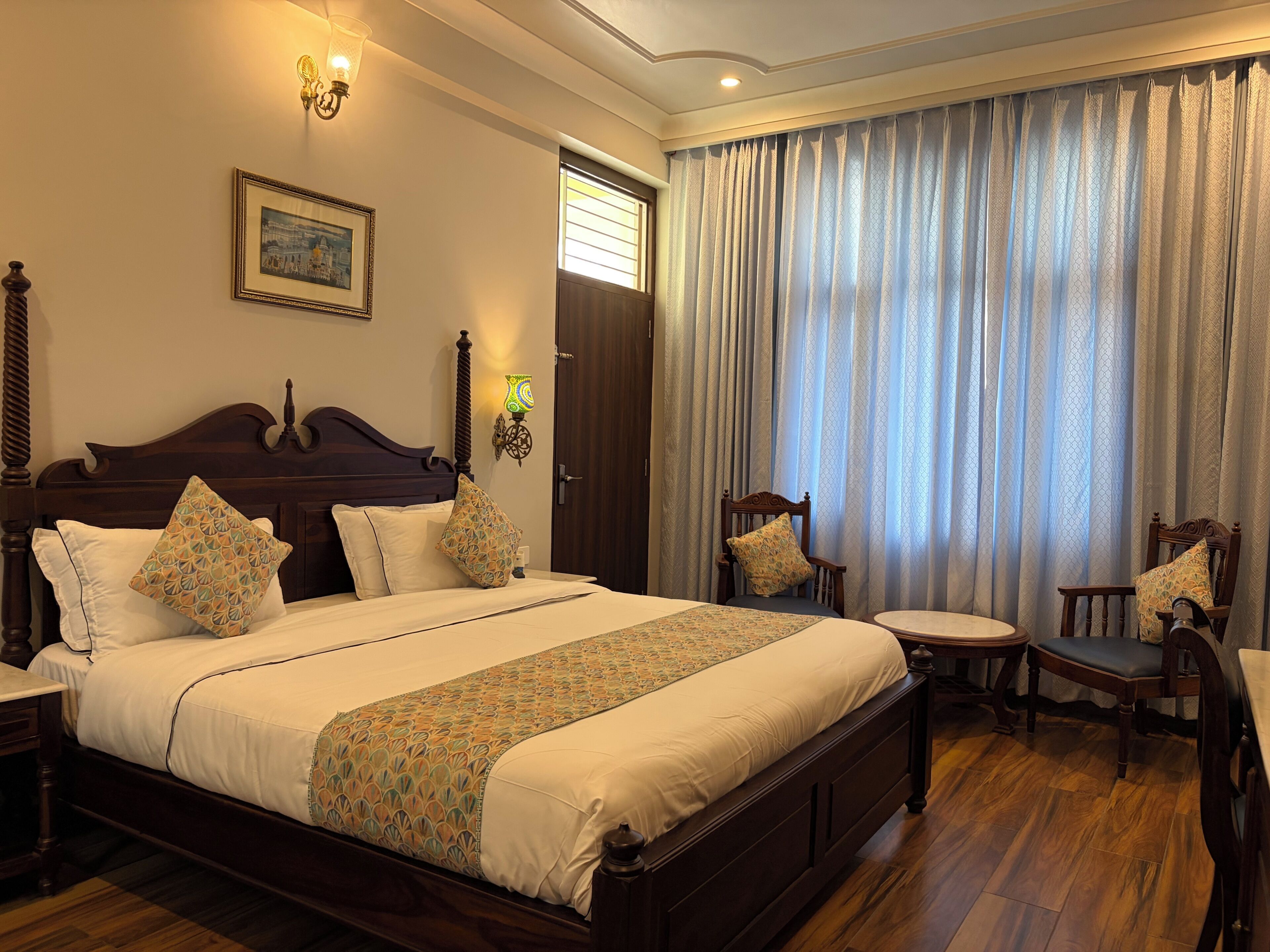 奢华套房, 阳台, 城市景观