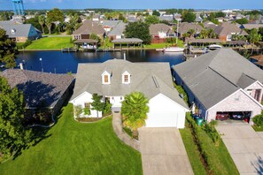 Exterior - French Quarter Festival Rental Near New Orleans with Waterfront with Boat Dock (Slidell)