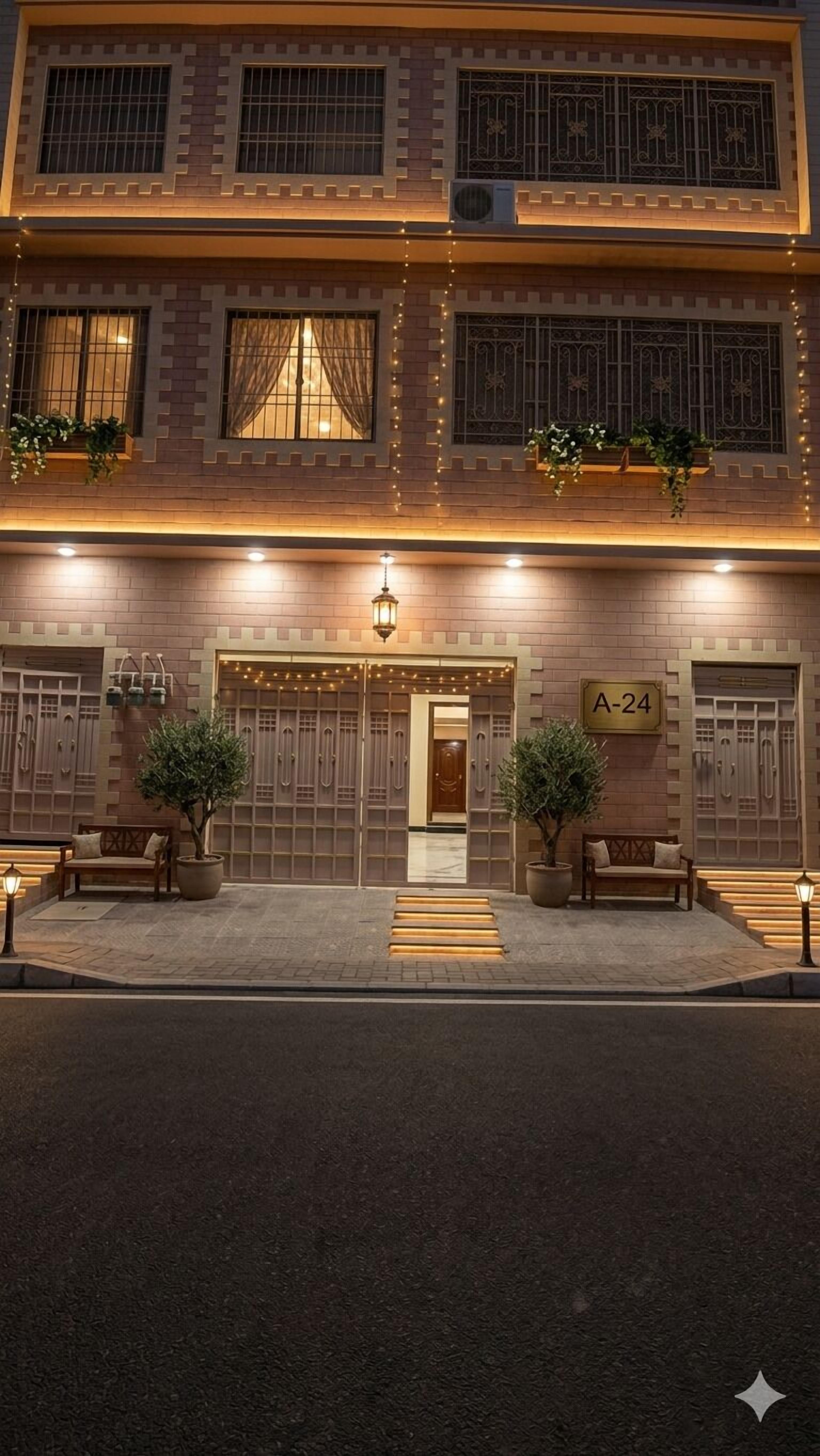 Mặt tiền nơi lưu trú