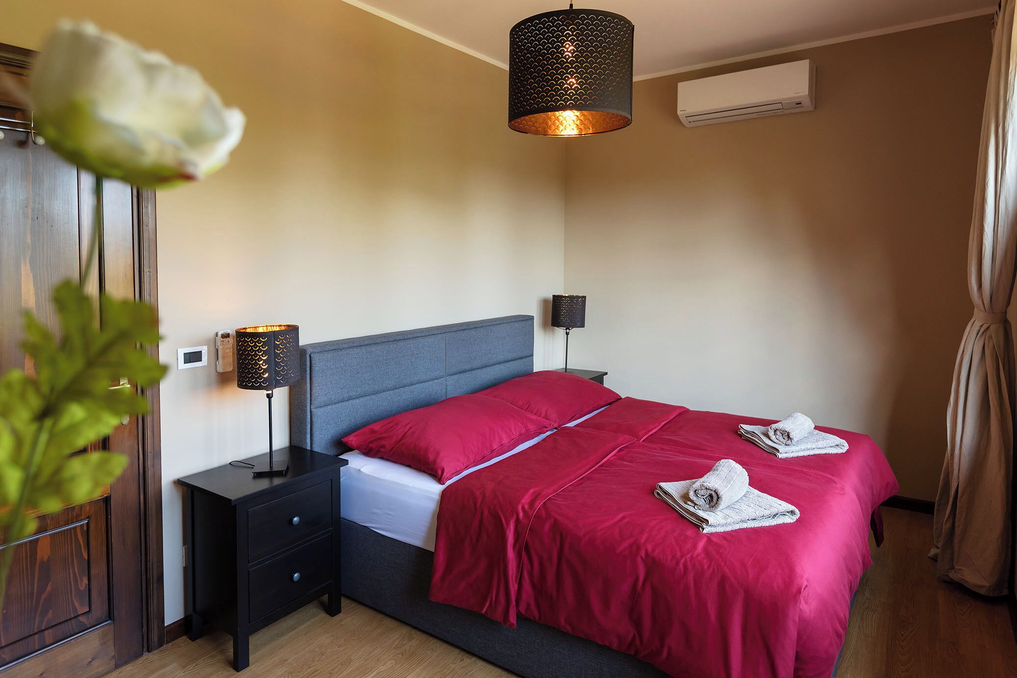 Comfort-Villa, Gartenblick