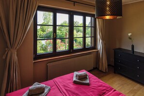 Villa Confort, vista al jardín