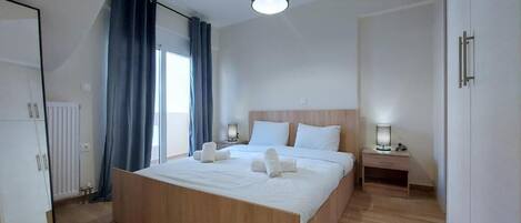 Apartamento Confort, vistas a la ciudad | Tabla de planchar con plancha y wifi gratis