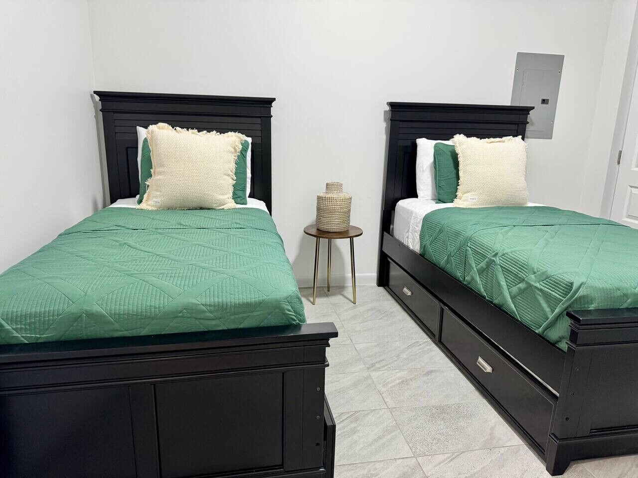 2 bedrooms, iron/ironing board, travel crib, WiFi