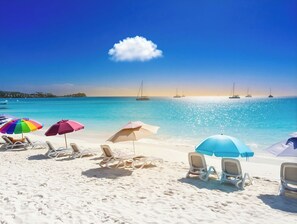 Beach - Harbour Breeze Villa - Jolly Harbour (Jolly Harbour)