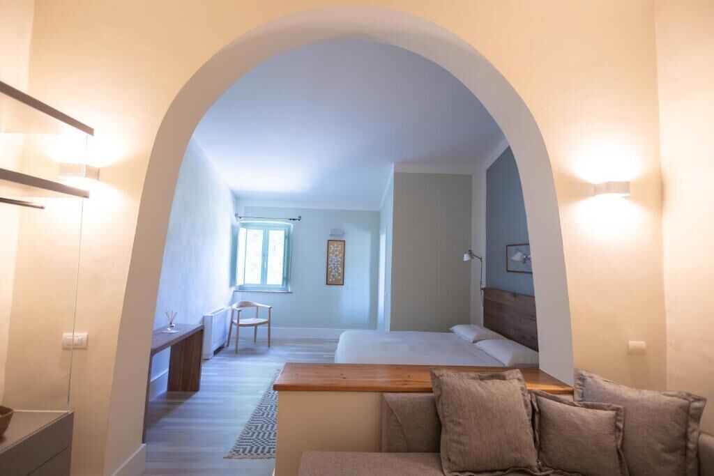 Junior-Doppelzimmer, Seeblick | Wohnbereich