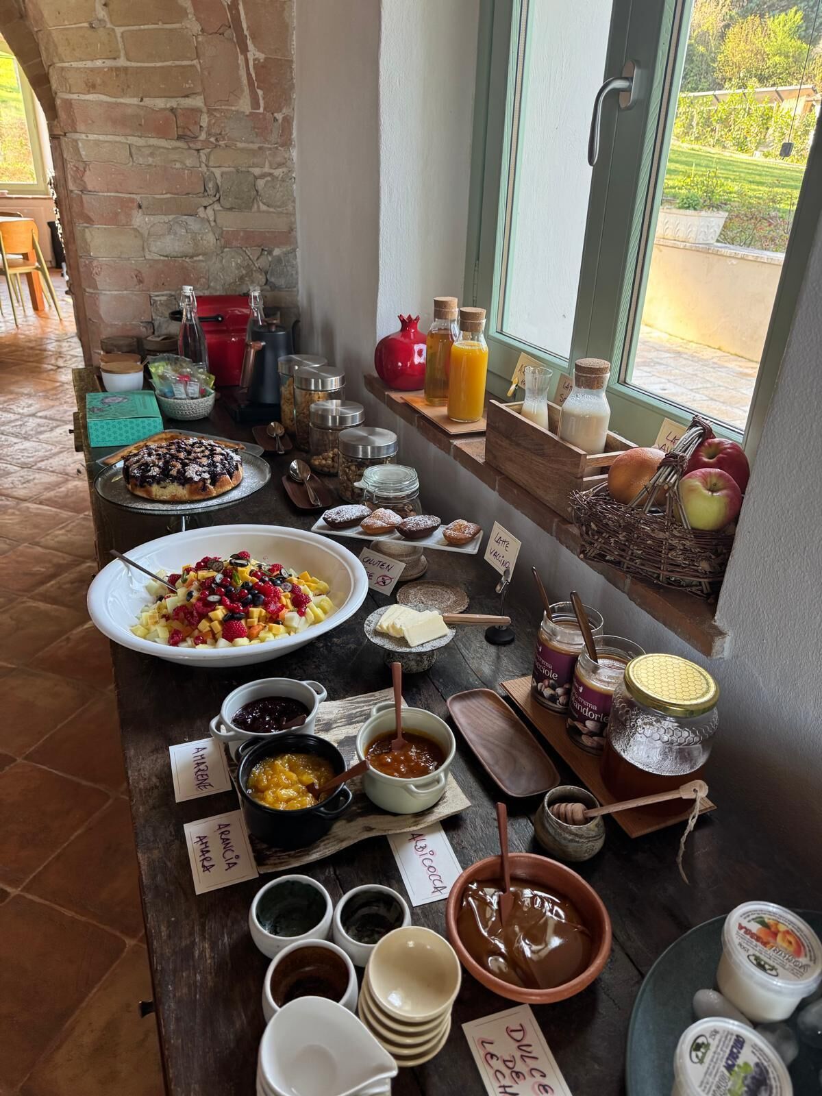 Breakfast buffet