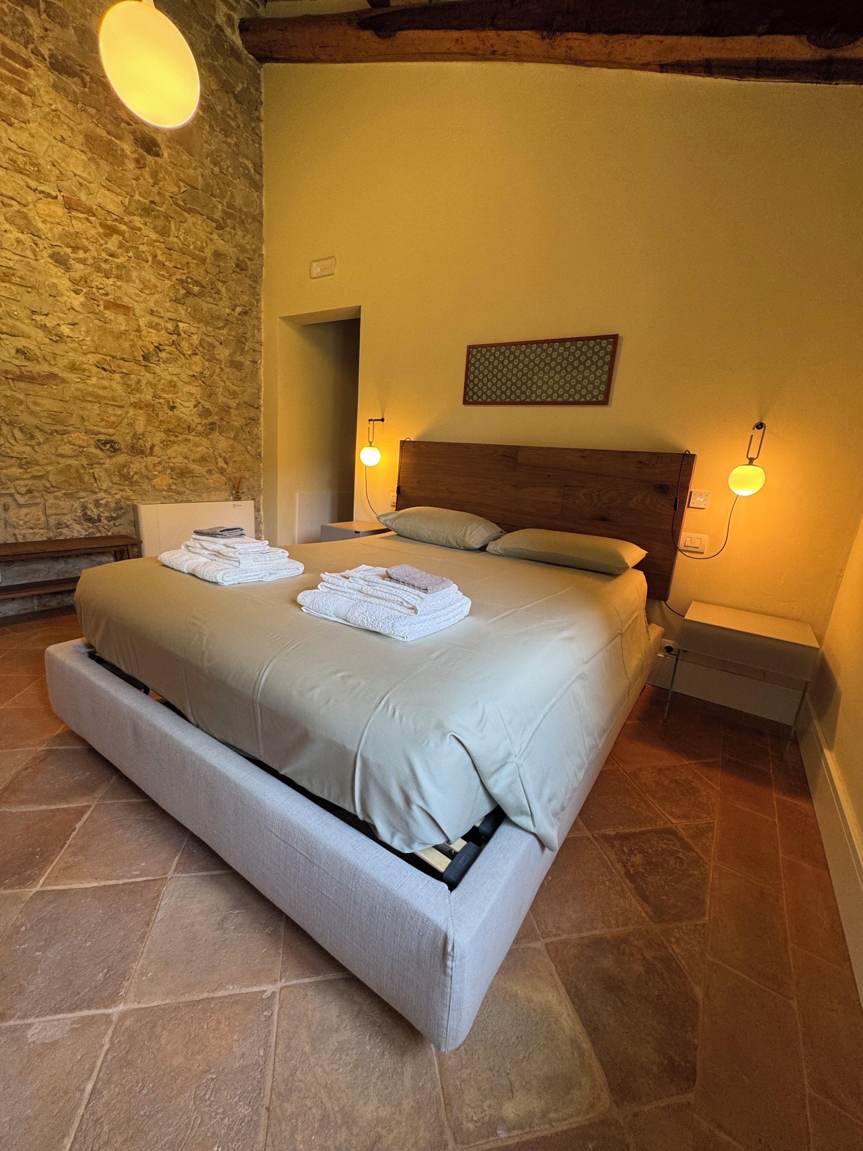 Classic Double Room, Vineyard View | Frette Italian sheets, premium bedding, down comforters, pillowtop beds
