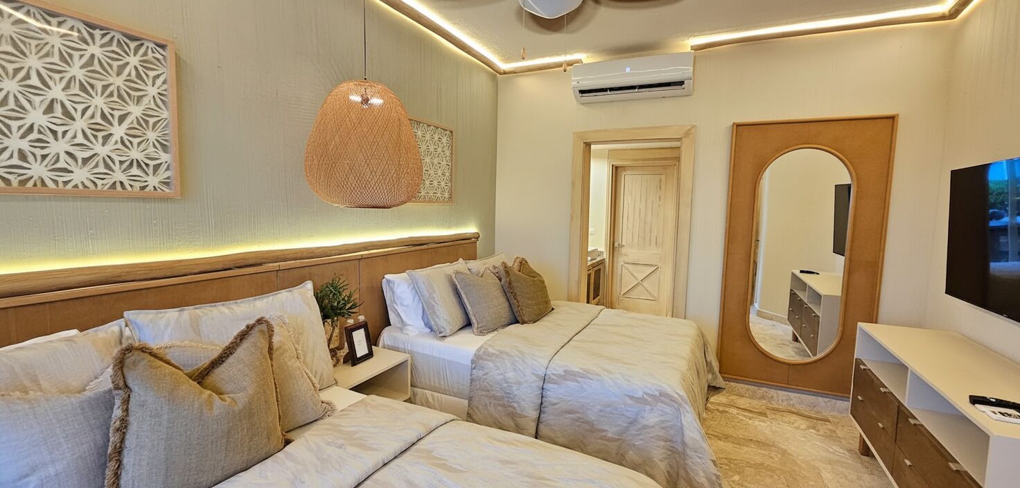 Deluxe Apartment, 2 Bedrooms, Courtyard View