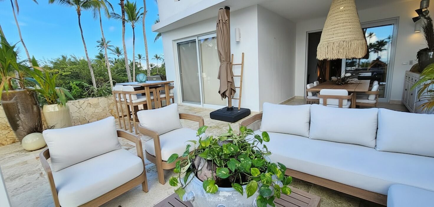 Grand Apartment, 3 Bedrooms, Sea View | Terrace/patio