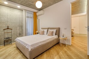 Room - Soothing 1-bedroom apartment in Floreasca, București (București)