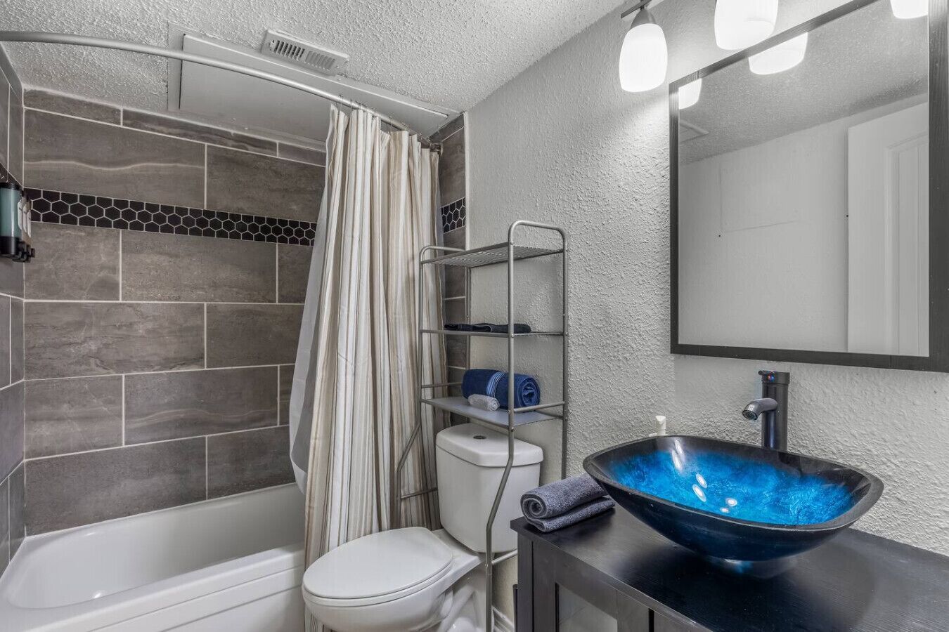 Shower, hair dryer