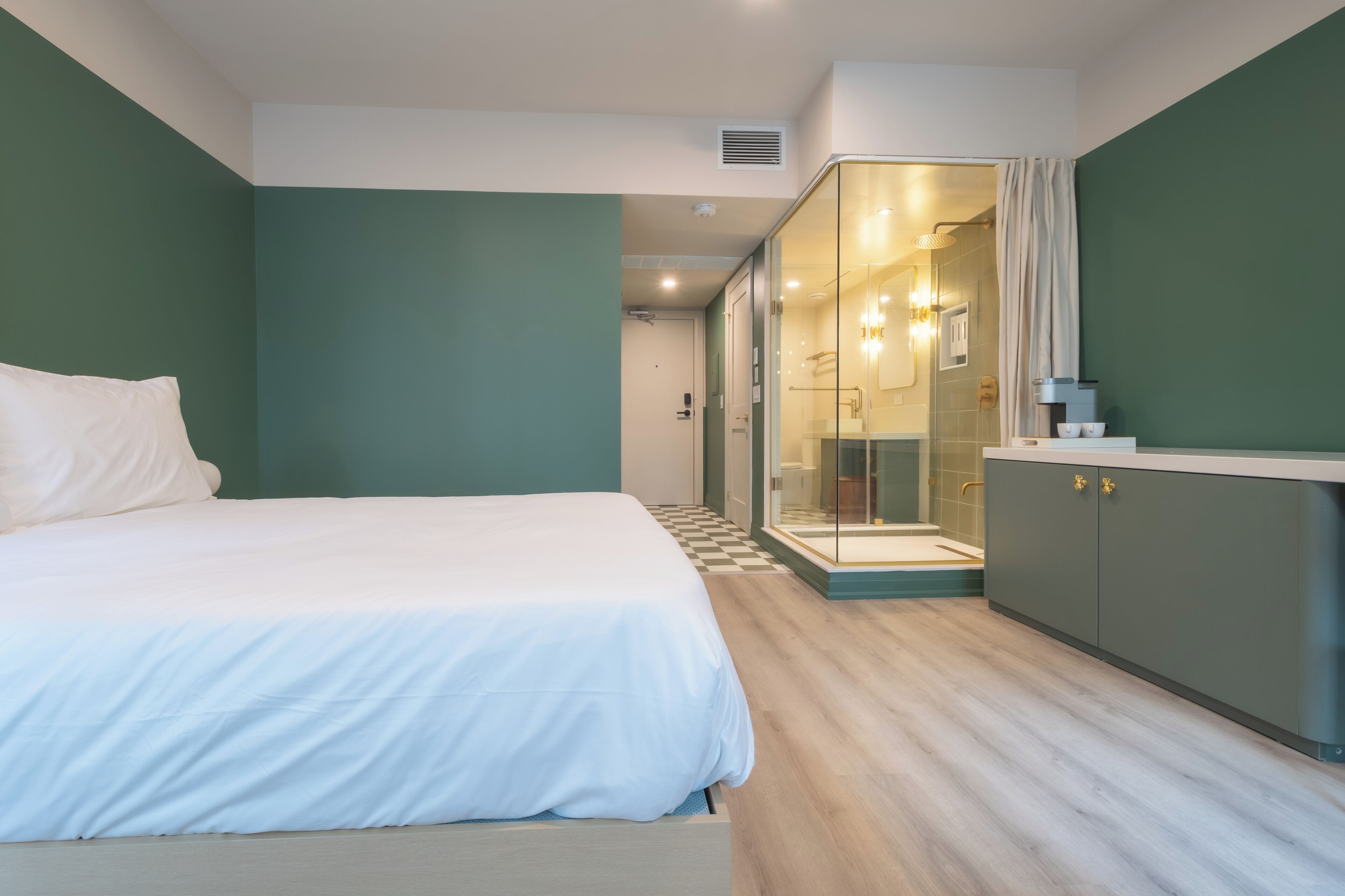 Quarto casal superior, vista para a cidade