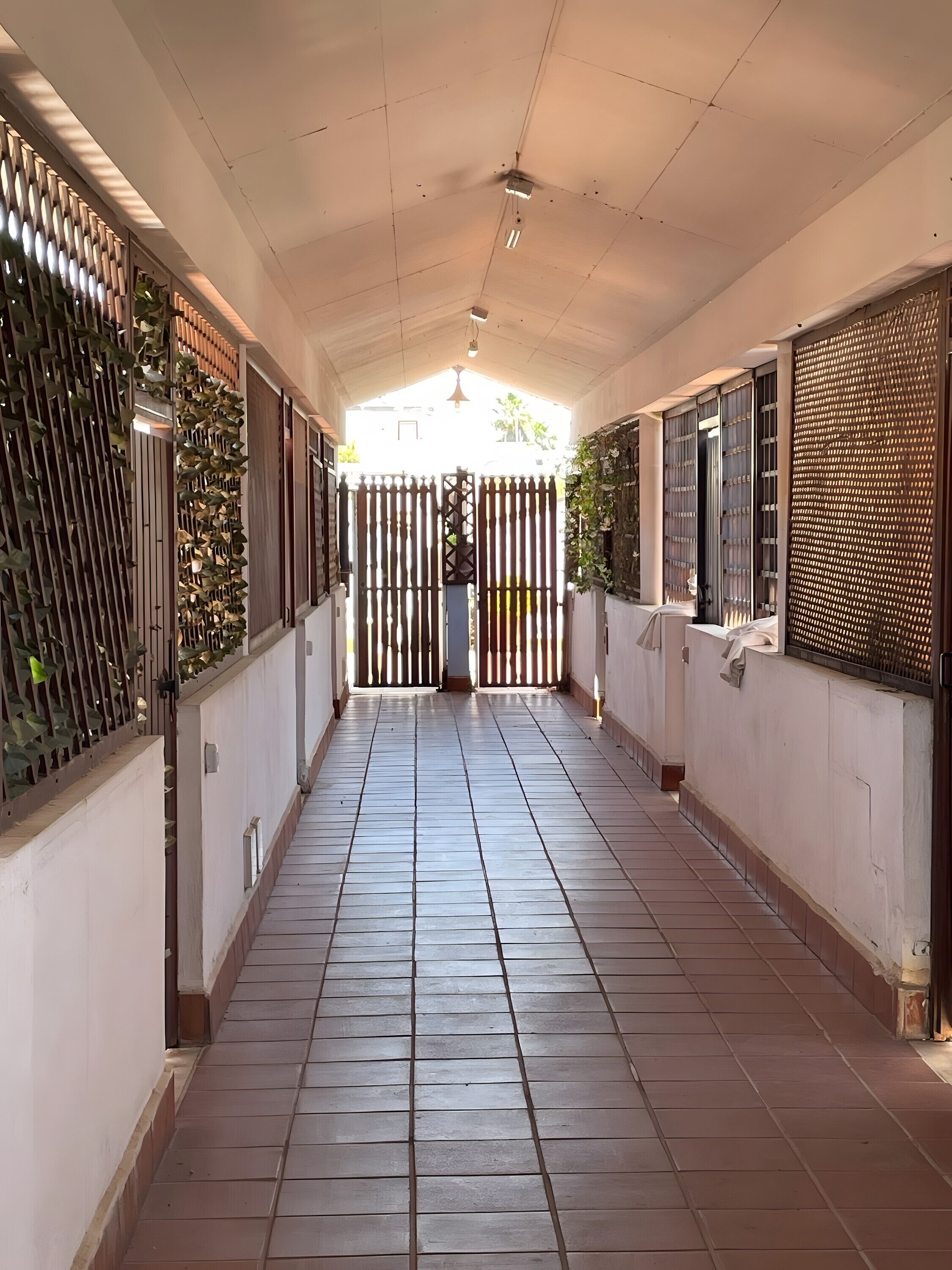 Enceinte de l’hébergement