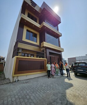 Façade de l’hébergement