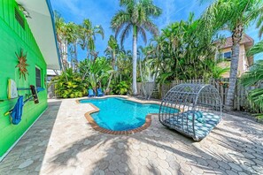 Pool - 2111 Avenue B in Bradenton Beach, FL (Bradenton Beach)