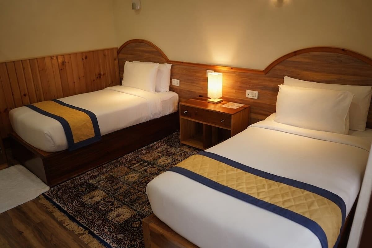 Chambre Exécutive avec lits jumeaux, vue montagne