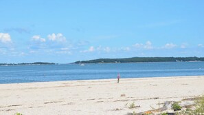 Beach - Relaxing Greenport Escape with a Fenced Pool, Private Beach with Mooring... (Greenport)