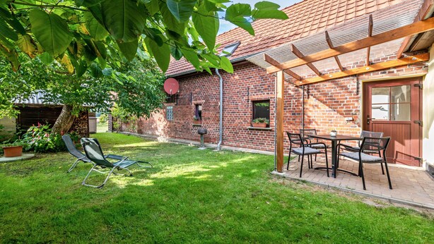 Outdoor dining - Holiday Apartment - Neu Dessau (Milower Land)